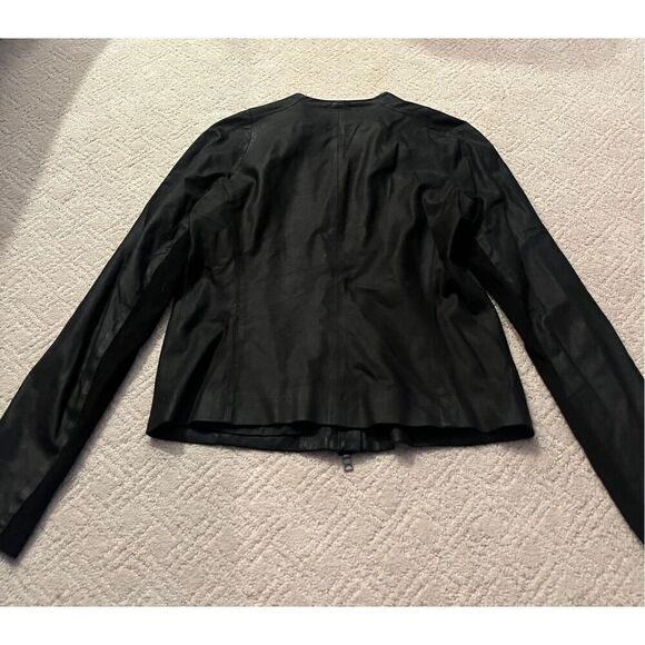 Vince ‘Paper’ Leather Jacket - Picture 11 of 14